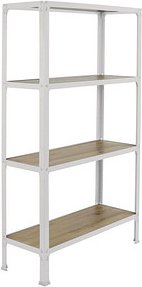 Thumbnail - Simonrack Regal SIMONHOME CLICK MINI 8425437137037 weiß, eiche 80,0 x 30,0 x 160,0 cm