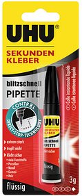 Thumbnail - UHU blitzschnell PIPETTE CONTROL Sekundenkleber 3,0 g, 1 St.