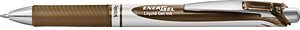 Pentel EnerGel BL77 Gelschreiber sepia/silber 0,35 mm, Schreibfarbe: sepia, 1 St.