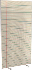 PAPERFLOW Trennwand easyScreen Contents, 61979 bunt 94,0 x 173,4 cm, 1 St.