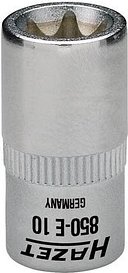 Thumbnail - HAZET 1/4 Zoll Außen-TORX (TX) Steckschlüsseleinsatz Größe: E 10 Länge: 25,0 mm