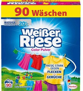 Weißer Riese Color Waschmittel Pulver, 4,5 kg
