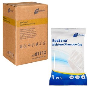 Meditrade® unisex Shampoo-Haube Einmalgebrauch weiß Einheitsgröße 24 St.