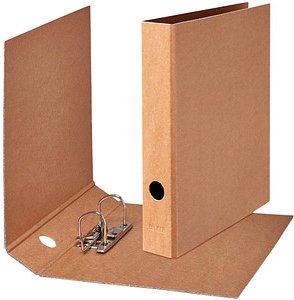 FALKEN PURE Ordner braun Karton 5,0 cm DIN A4, 1 St.