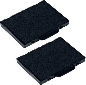 2 trodat Ersatzstempelkissen 6/511 schwarz 8,5 x 5,5 cm