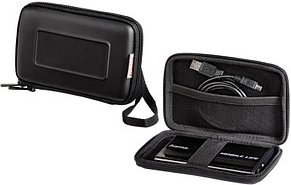 hama 1er Festplatten-Tasche E.V.A. schwarz, 1 St.