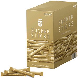 HELLMA Goldline Zuckersticks, 750 x 4,0 g