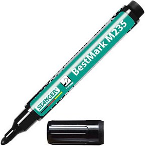 STANGER BestMark M235 Permanentmarker schwarz 1,0 - 3,0 mm, 1 St.