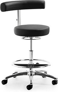 Mayer Arbeitsdrehstuhl myQUIZZ schwarz Kunstleder