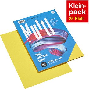 Staufen® Kopierpapier gelb DIN A4 160 g/qm 25 Blatt