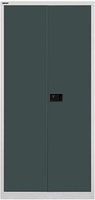 BISLEY Putzmittelschrank Universal E782AAG525 lichtgrau, anthrazit 4 Fachböden 91,4 x 40,0 x 195,0 cm, aufgebaut, 1 St.