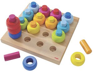 HABA® Steckspiel Farbkringel Geschicklichkeitsspiel, 1 St.