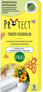 Thumbnail - PROTECT Fliegenfalle Fenster transparent, 5 St.