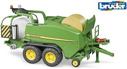 bruder John Deere Rundballen-Presswickelkombination C441R 2032 Zubehör für Spielzeugautos