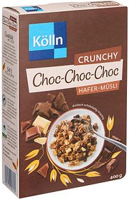 Kölln Chrunchy Choc Choc Hafer Müsli 400,0 g