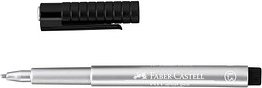 FABER-CASTELL Pitt Artist Pen Lackmarker silber 1,5 mm, 1 St.