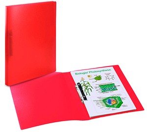 HERMA Ringbuch 2-Ringe rot 3,5 cm DIN A4