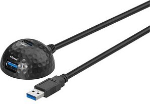 Thumbnail - goobay USB 3.0 A Kabel 1,5 m schwarz, 1 St.