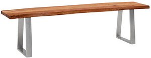 WOHNLING Esszimmerbank WL7.293 akazie Holz 120,0 cm