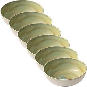 Thumbnail - HEART & SOUL Schalen Perfect Match Thyme hellgrün 19,0 cm, 6 St.