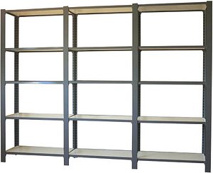 Thumbnail - Simonrack Weitspannregal OFFICLICK 8425437109249 anthrazit, weiß 270,0 x 30,0 x 210,0 cm