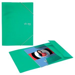 VON LEITZ Sammelmappe DIN A4 grün, 1 St.