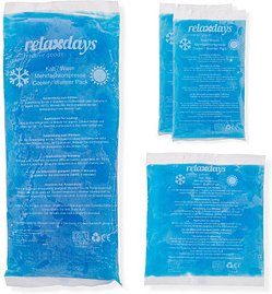 Thumbnail - relaxdays Kühlpad-Set 4er 10039565_0 blau, 1 Set