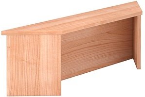 HAMMERBACHER Thekenaufsatz WB90 gerade, nussbaum 113,2 x 32,0 x 35,0 cm