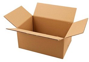 Nestler Wellpapp-Faltkartons 1-wellig braun 31,5 x 22,5 x 15,7 cm Außenmaß, 20 St.