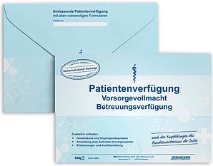 RNK-Verlag Patientenverfügung Formulare 2895, 1 Pack