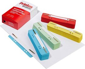 100 Printus Heftstreifen Heftstreifen farbsortiert Karton