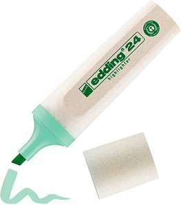 edding Highlighter 24 EcoLine pastell Textmarker grün, 1 St.