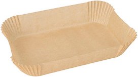 PAPSTAR Backpapier für Heißluftfritteusen 22x14 cm eckig 100 St.