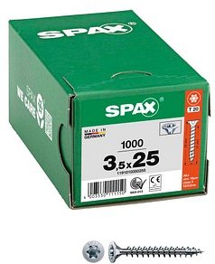 Thumbnail - SPAX® Universalschrauben T20 Senkkopf WIROX 1191010350255 3,5 mm x 25 mm, 1.000 St.