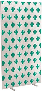 PAPERFLOW Trennwand easyScreen Tropical, 60757 bunt 94,0 x 173,4 cm, 1 St.