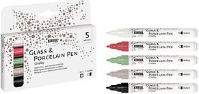 KREUL Chalky Porzellanstifte farbsortiert 2,0 - 4,0 mm, 5 St.