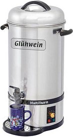Thumbnail - Bartscher Glühweintopf Multitherm silber 20,0 l 2000 W