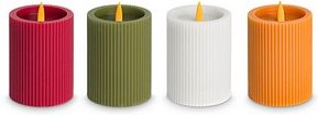 Idena LED-Kerze mehrfarbig