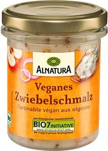 ALNATURA Veganes Zwiebelschmalz Bio-Brotaufstrich, 150,0 g