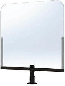 ratiotec Spuckschutz 947413, transparent 75,0 x 70,0 cm, 1 St.