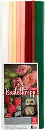 Werola Krepppapier Herbst farbsortiert 31 g/qm 10 Rollen