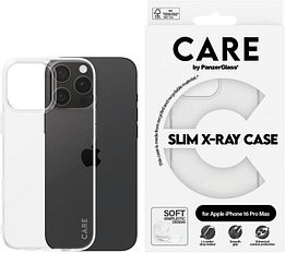 Thumbnail - CARE by PanzerGlass® Fashionable Case Handy-Cover für Apple iPhone 16 Pro Max transparent