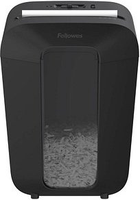 Fellowes Powershred LX70 Aktenvernichter mit Partikelschnitt P-4, 4 x 40 mm, bis 11 Blatt, schwarz