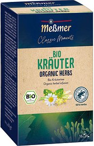 Thumbnail - Meßmer Kräuter Bio-Tee 18 Portionen