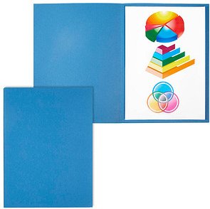 ELBA Aktendeckel Smart Line DIN A4 blau, 100 St.