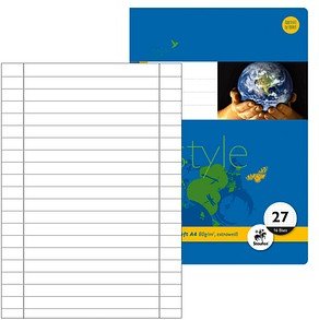 Staufen® Schulheft Lineatur 27 liniert DIN A4 Innen- und Außenrand, 16 Blatt, 1 St.