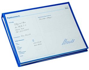 BOI click Ringbücher 4-Ringe blau DIN A4, 10 St.