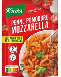 Knorr® Spaghetteria Penne Pomodoro Mozzarella Fertiggericht 1x 2 Portionen