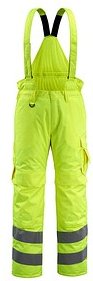 Thumbnail - MASCOT® unisex Warnschutz-Latzhose Ashford fluorgelb Größe S
