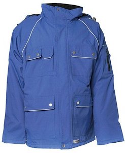 Thumbnail - PLANAM® unisex Parka CANVAS 320 kornblau Größe M